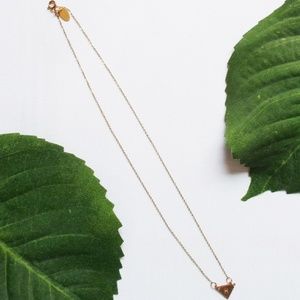Nashelle 14k- Gold Fill Initial "H" Necklace